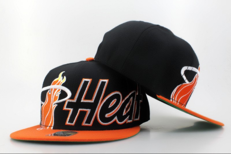 Miami Heat Snapback Hat QH 2 0606